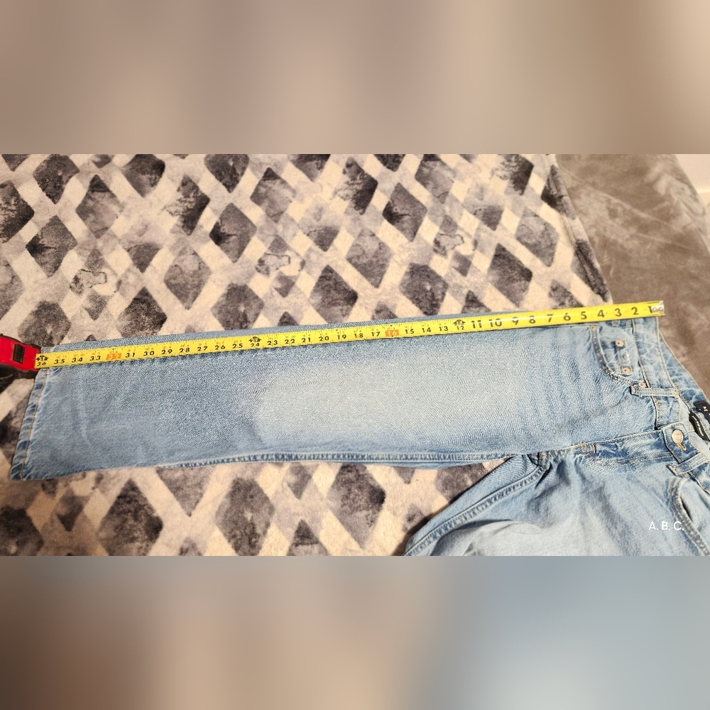 Aeropostale Light Blue Denim Jeans Little Girl Size 000 - Picture 5 of 6